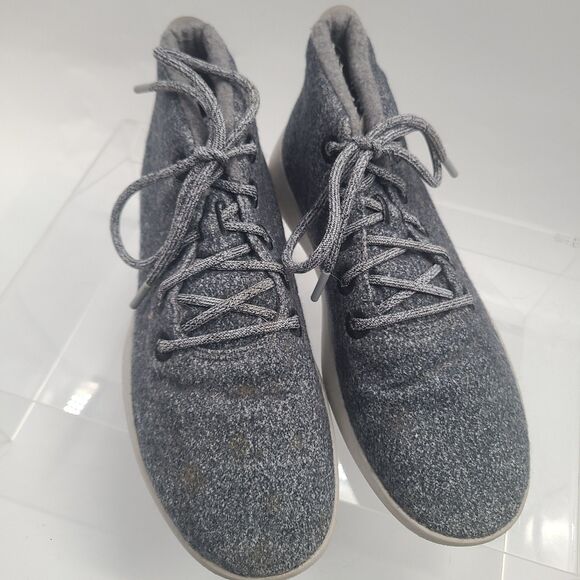Allbirds Men’s Size 13 WRU Wool Runner Up Mizzle Grey High Top Running Shoes main image 7